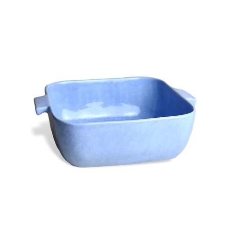 Carmel Ceramica, Inc. Cozina Square Baker Blue