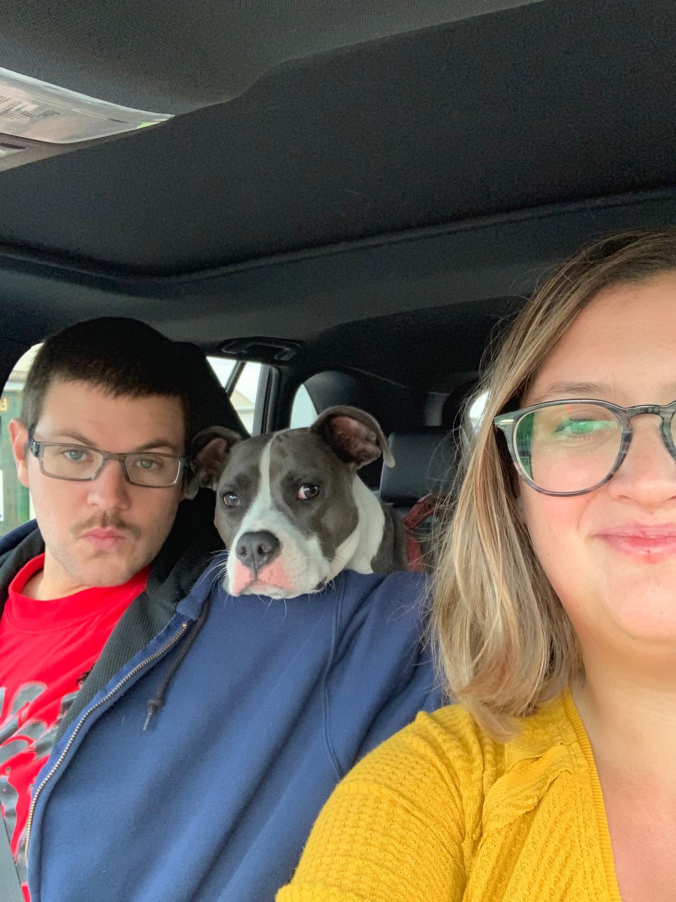 Final picture of us as a family of 3 right before we adopted up Grady!