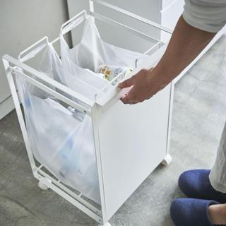 Tower Concealed Rolling Trash Sorter