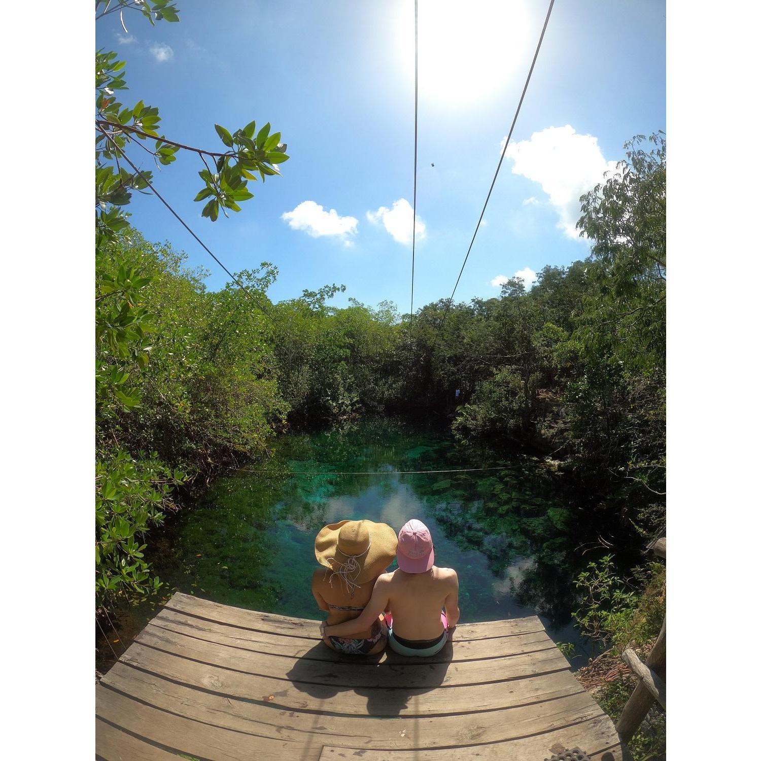 Cenote in Chemuyil Feb '21