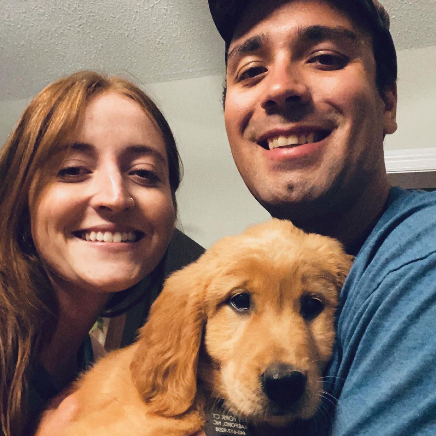 Our first puppy together- Forrest <3 2022
