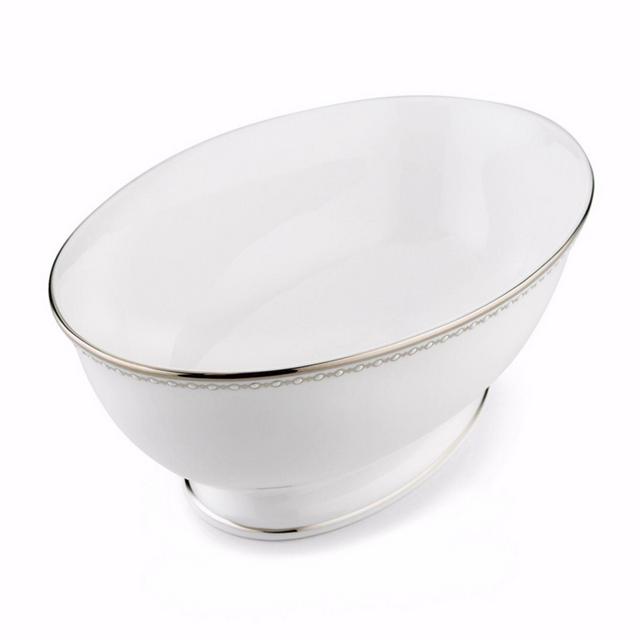 Lenox "Pearl Platinum" Open Vegetable