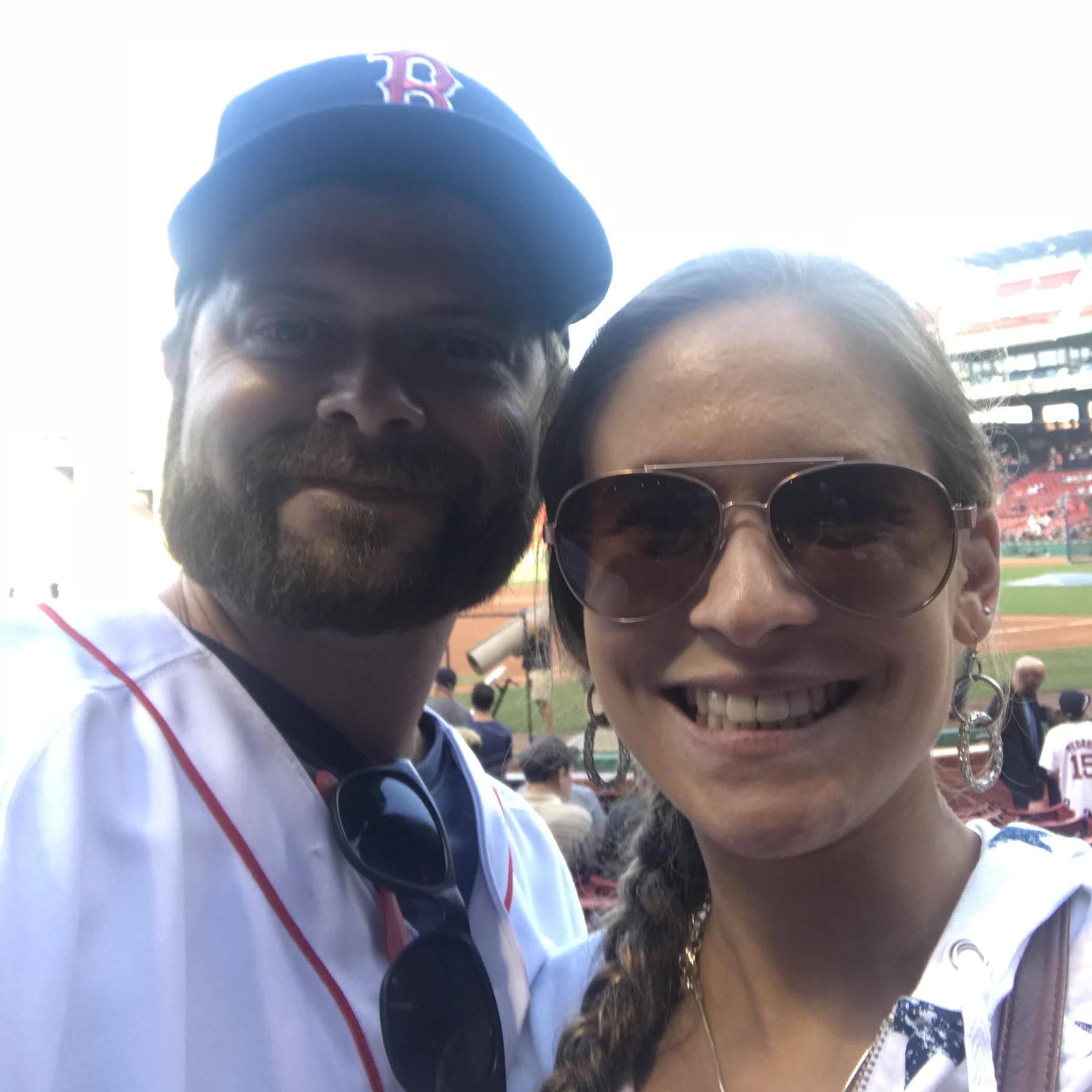 My first Red Sox's game