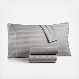 Charter Club - Damask Stripe 4-Piece Extra Deep Sheet Set