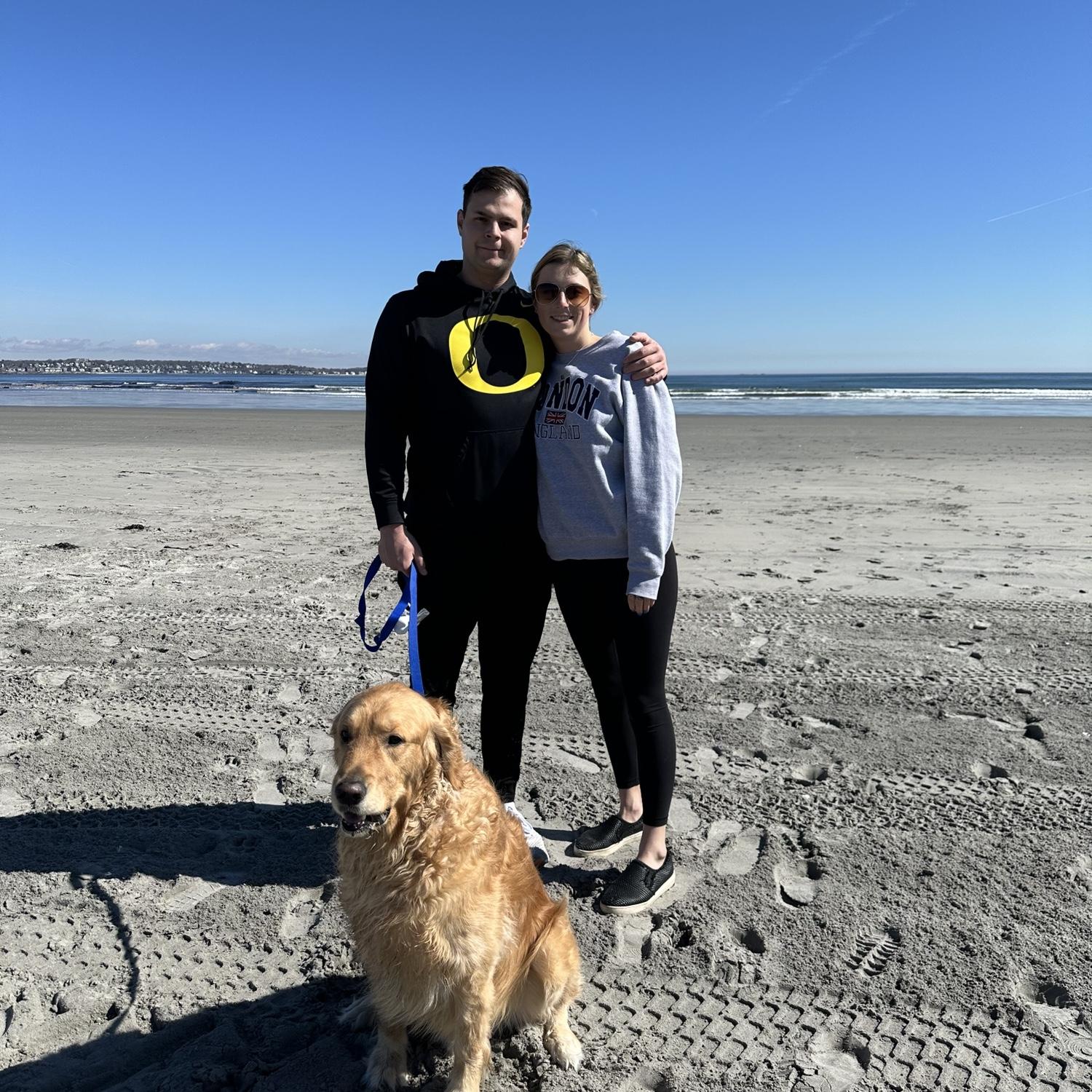 Beach day with Brady- RIP 2024