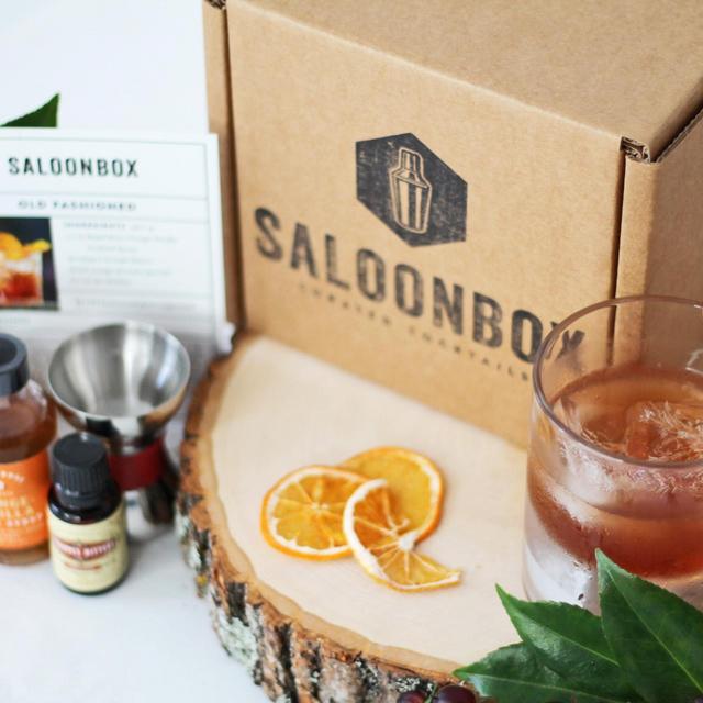 Saloon Box Mini Kit For Him - Old Fashioned