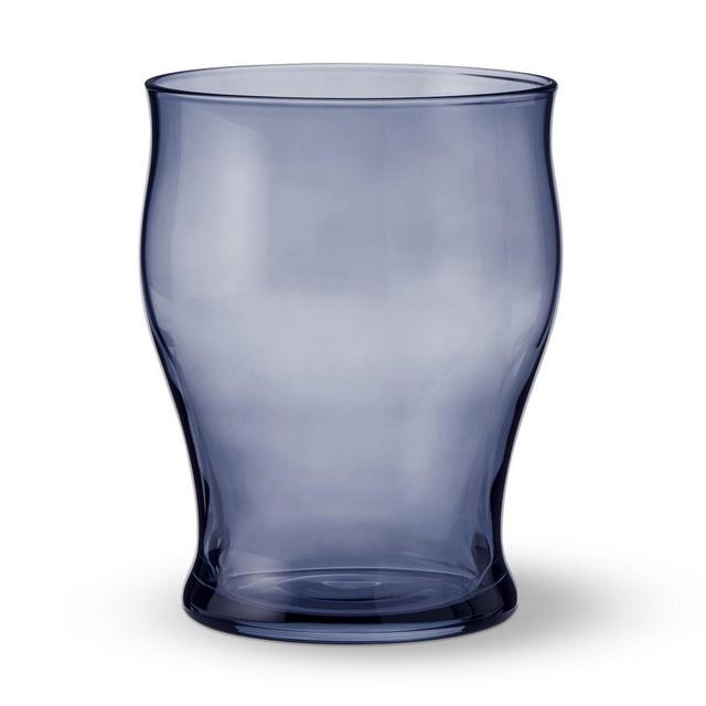 Bulb Short Tumblers, Set of 4, Blue