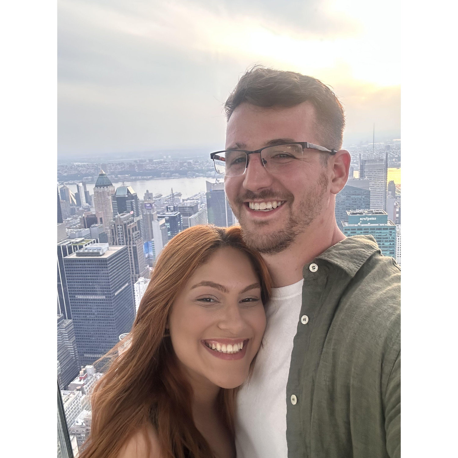 08.05.23 Happily enjoying NYC's amazing view at the Summit!
