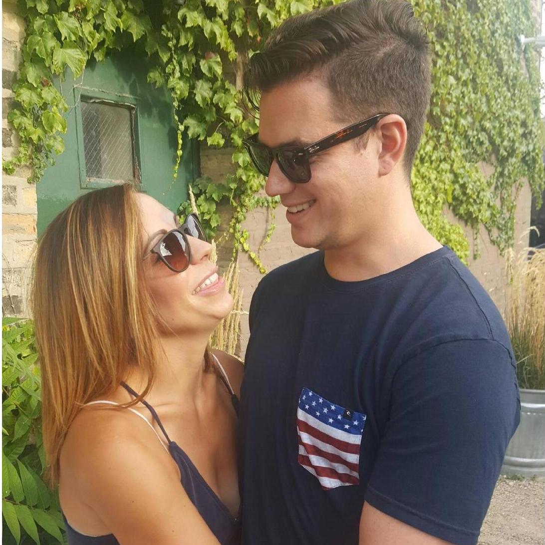 Our first summer together.