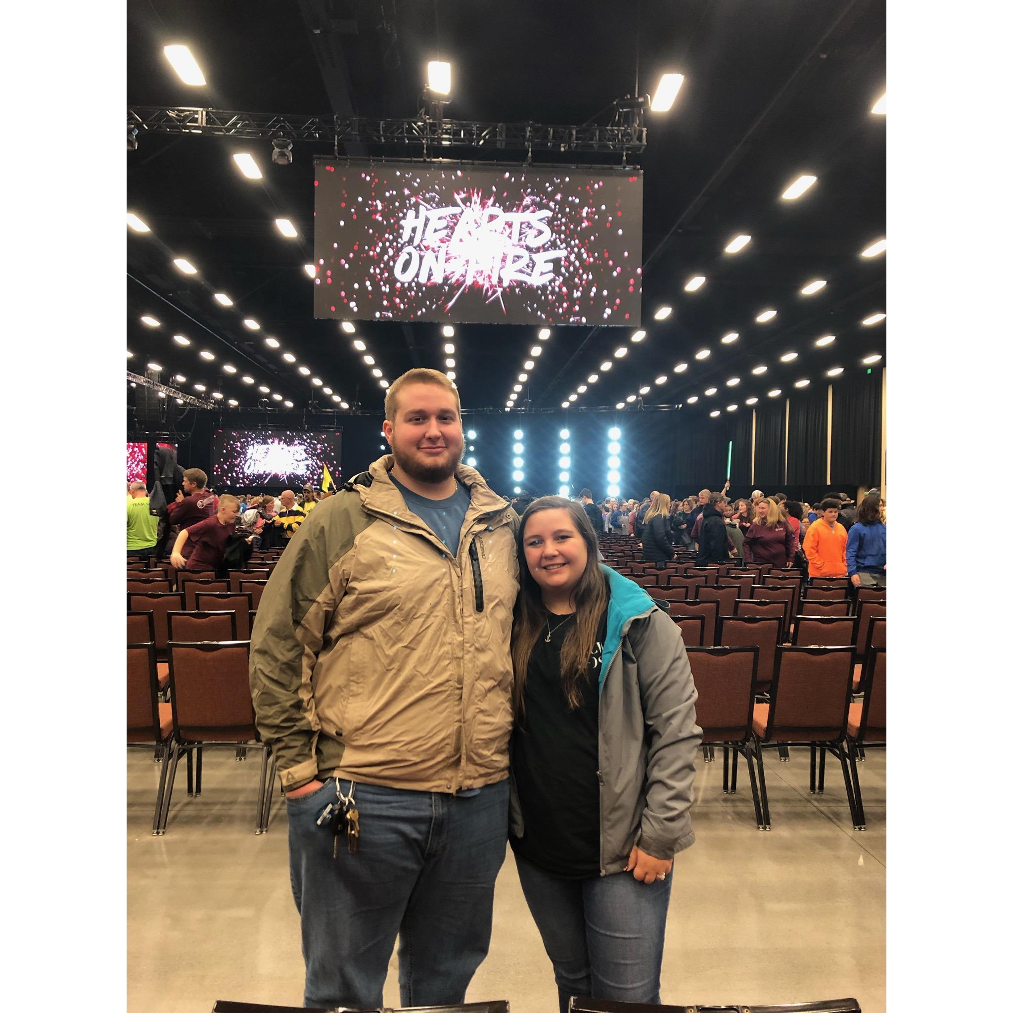 We spent time with our youth group at Hearts on Fire and made lots of great memories.