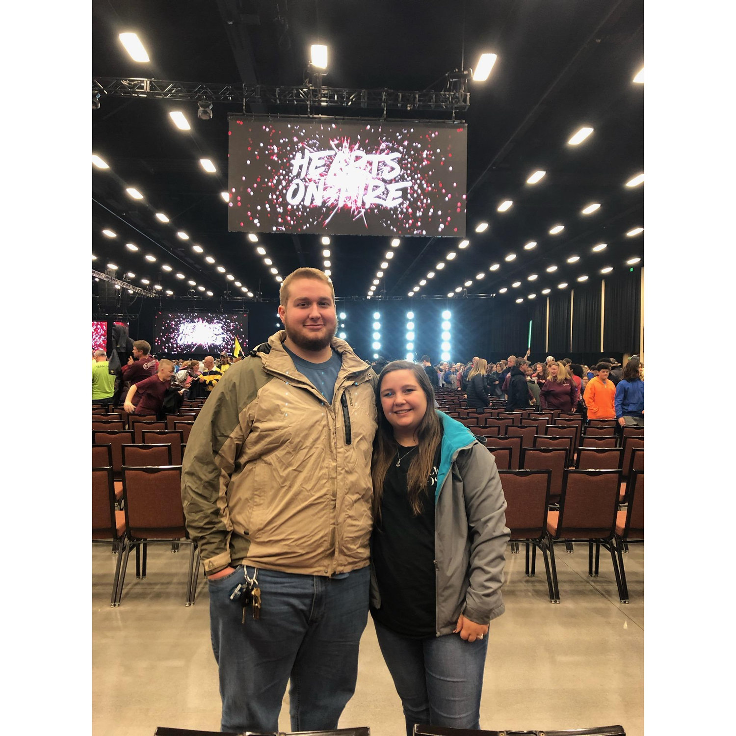 We spent time with our youth group at Hearts on Fire and made lots of great memories.