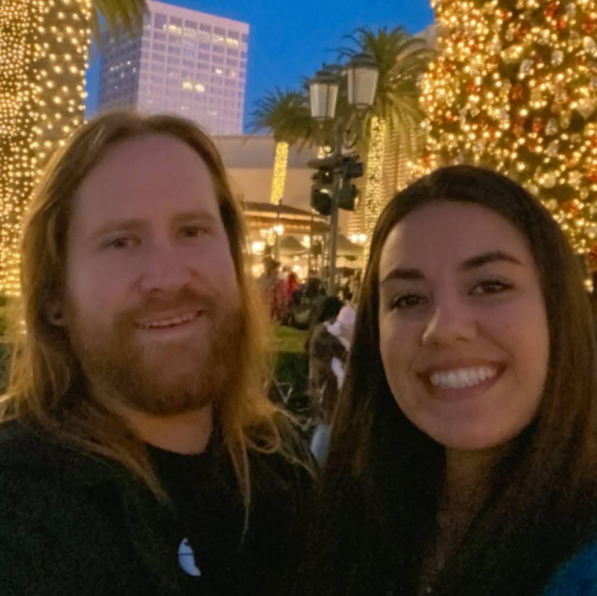 Christmas time at Fashion Island