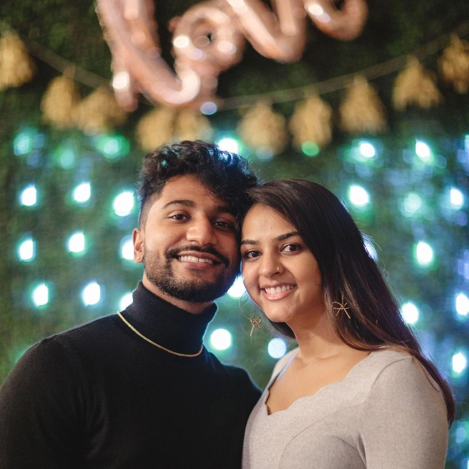10.10.2020 | The day our best friend Kapil asked our best friend Prutha to marry her.