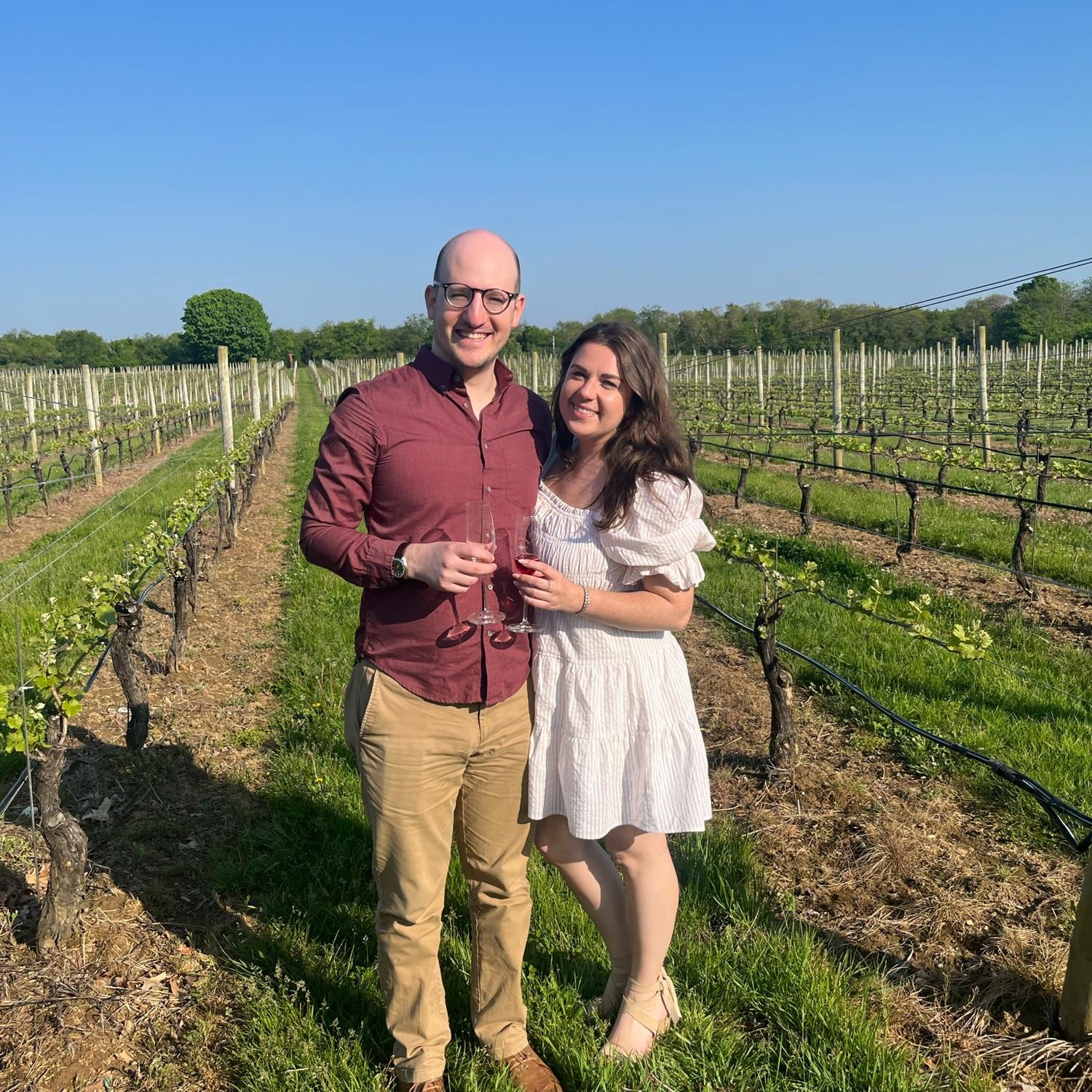 Hannah turns 30! Celebrating at the North Fork wineries. May 2022