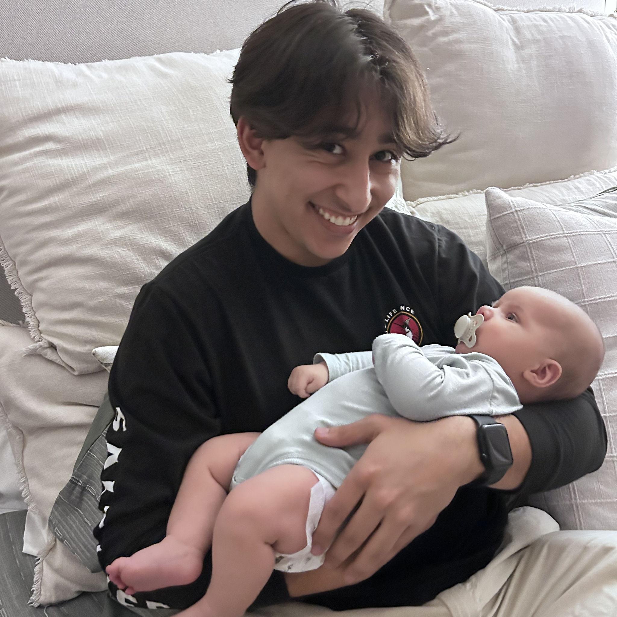 The groom & one of our ring bearers