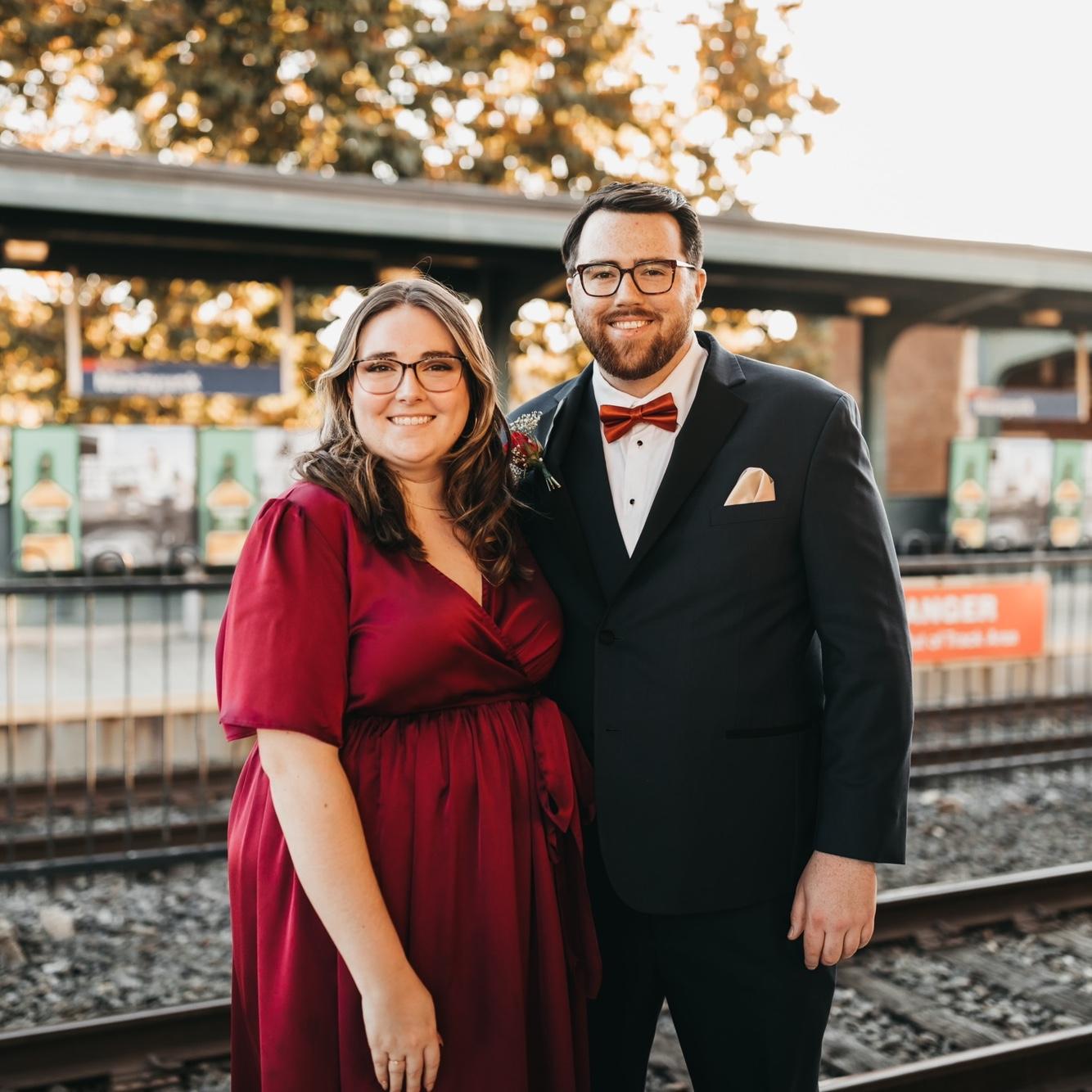 Celebrating Kyle's brother's wedding in 2022