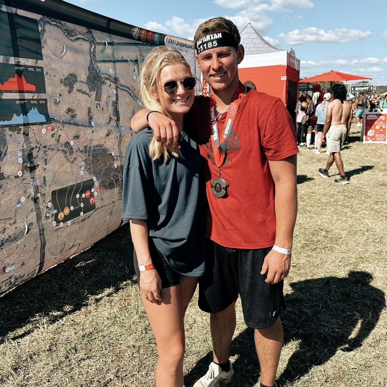 October - Trevs Spartan race in TN