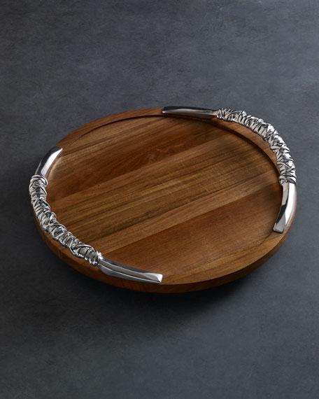 Beatriz BallWood Soho 22" Lazy Susan with Galena Handles