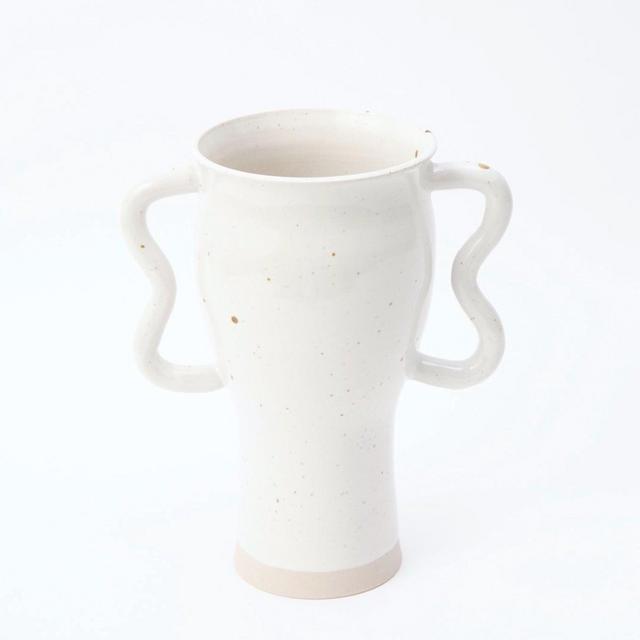 Wavy Handle Vase