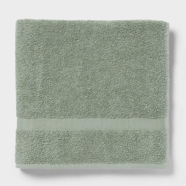 Bath Towel Sage Green - Room Essentials™
