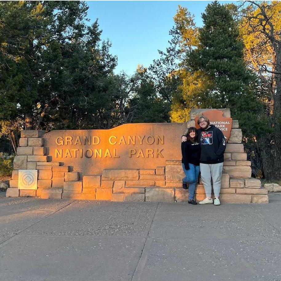 Our trip to the Grand Canyon together.