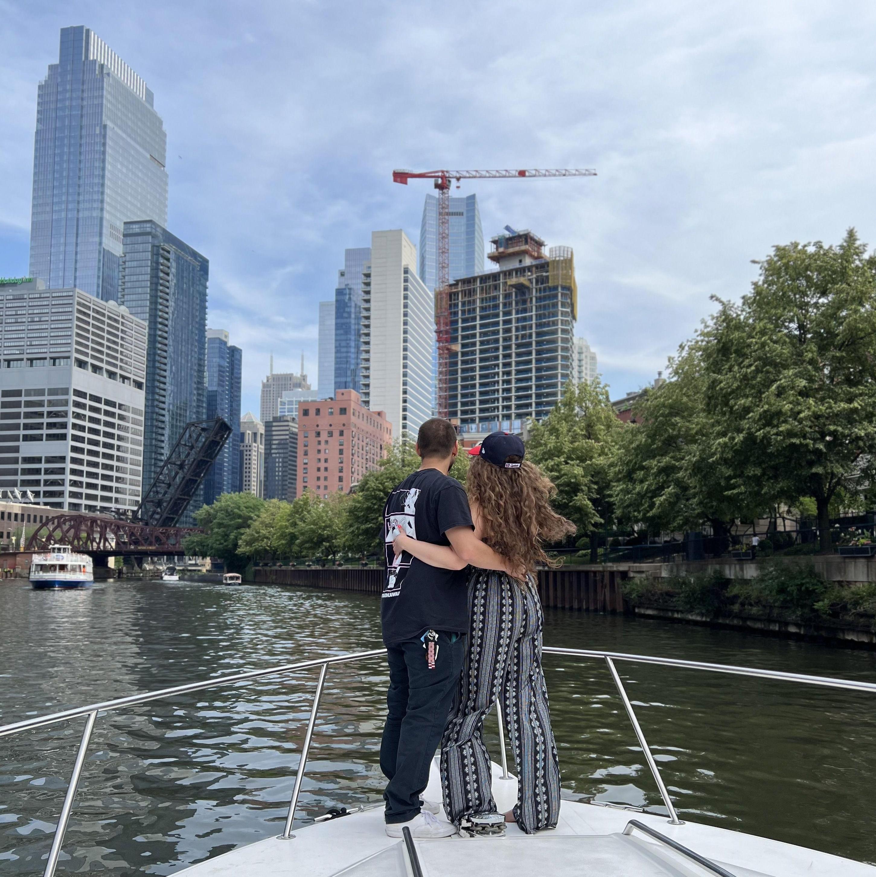 July 6, 2023: Boat ride in Chicago.