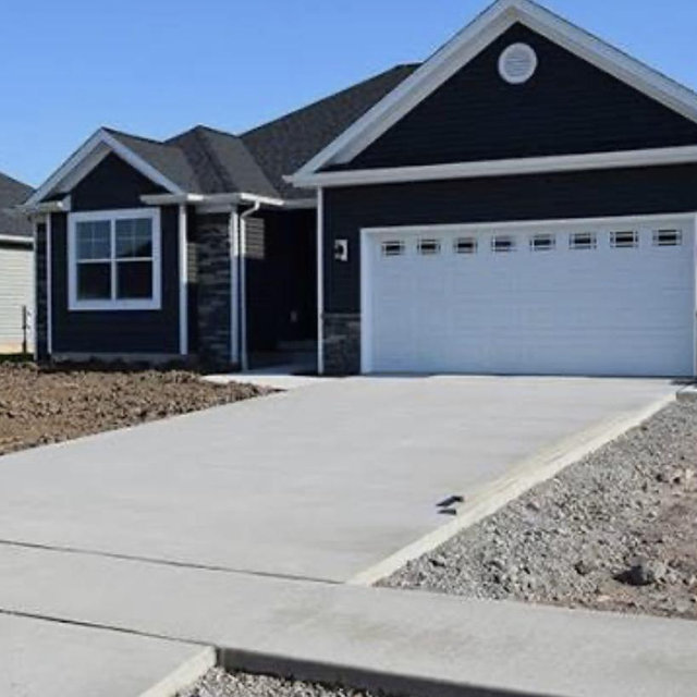 Outside House Projects: Double Paved Driveway