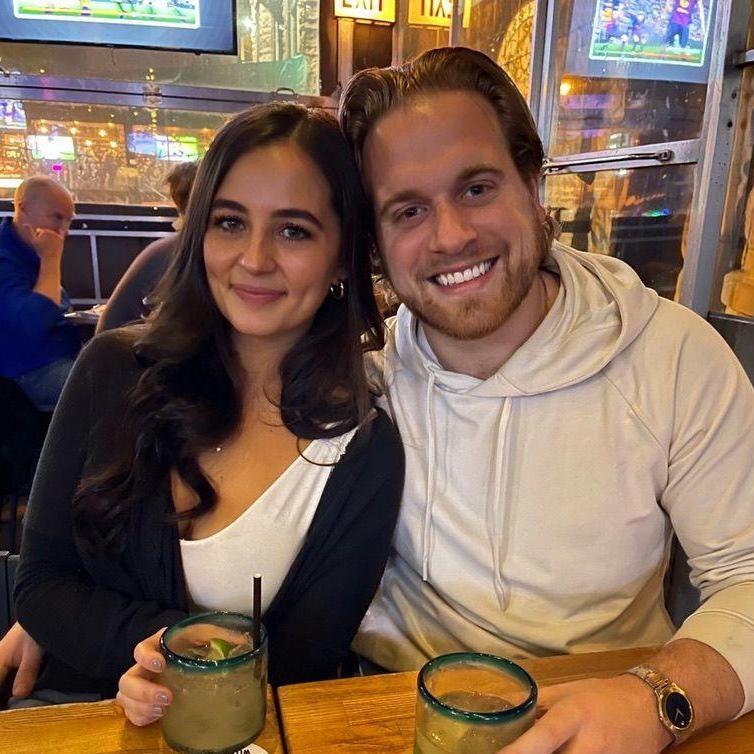 Our first photo together in 2021.