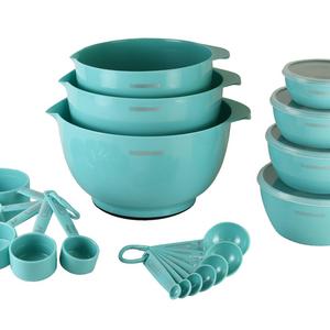 Farberware 5212677 Professional Baking Set 23-Piece Mix and Measure, Aqua Sky