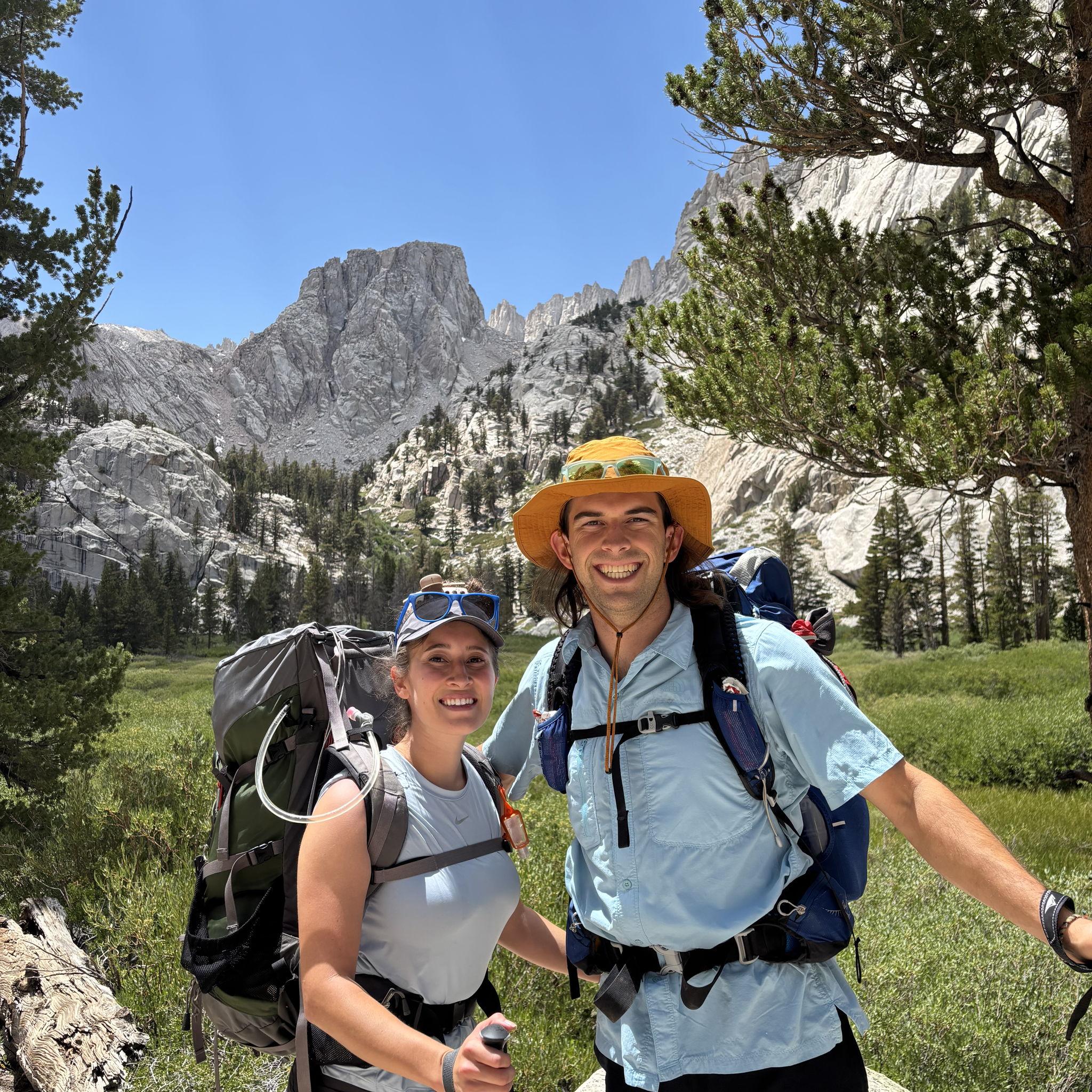 Heading towards the tallest peak in the lower 48 states