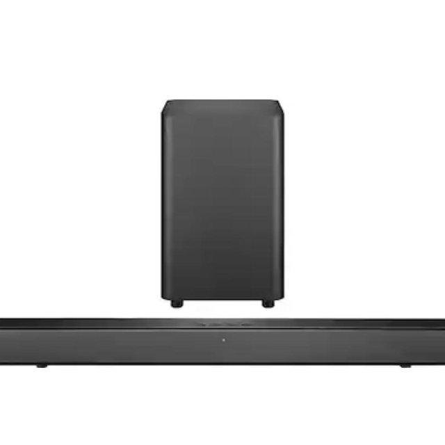 Insignia™ - 2.1 Channel Soundbar with Wireless Subwoofer, DTS Virtual:X, Bluetooth, and Dialogue Enhancement - Black