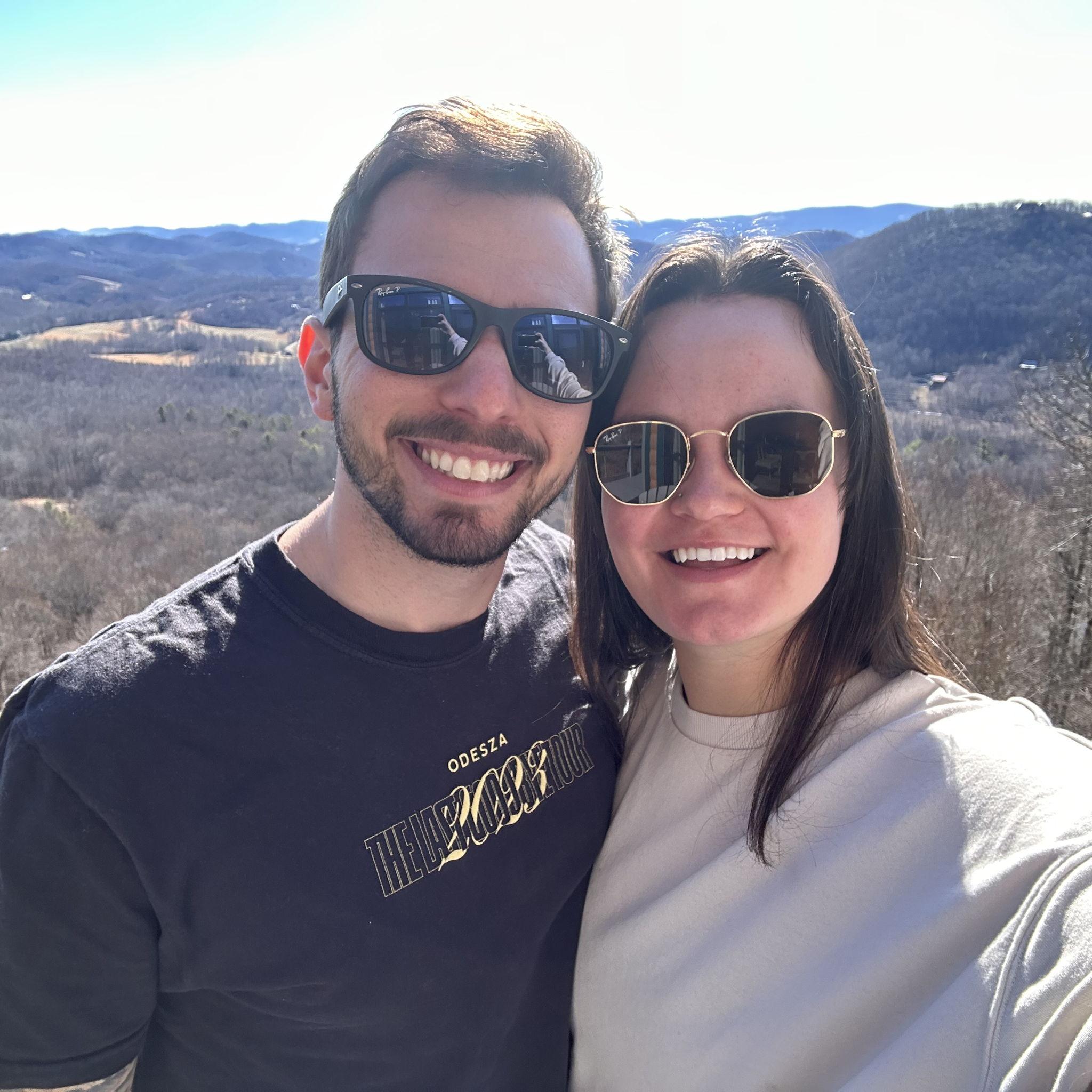 After touring our wedding venue :)