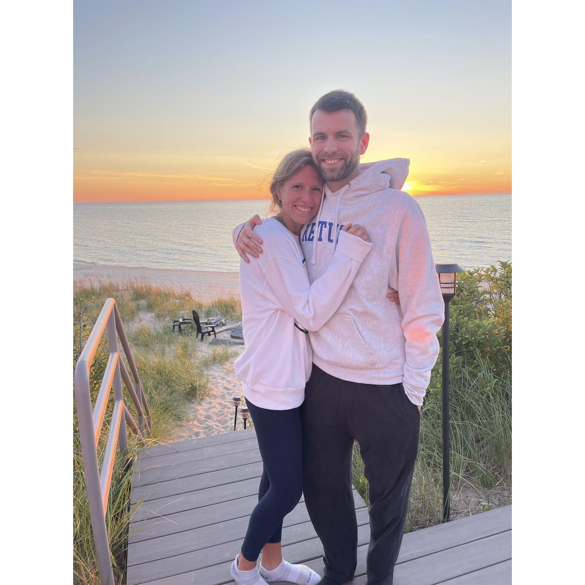Taken during Kassie's first vacation with the Callesens - in freezing cold Michigan!