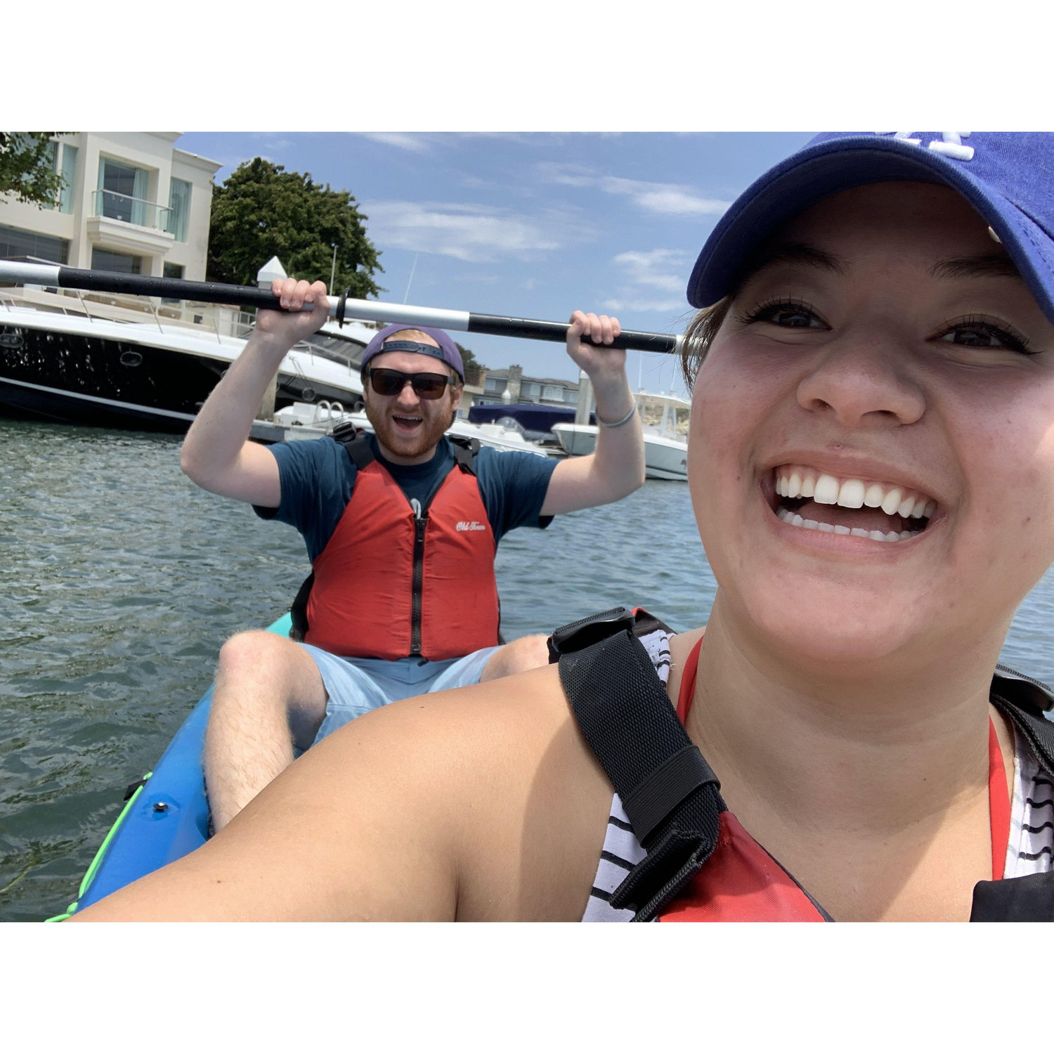 Kayaking in Newport July 2021