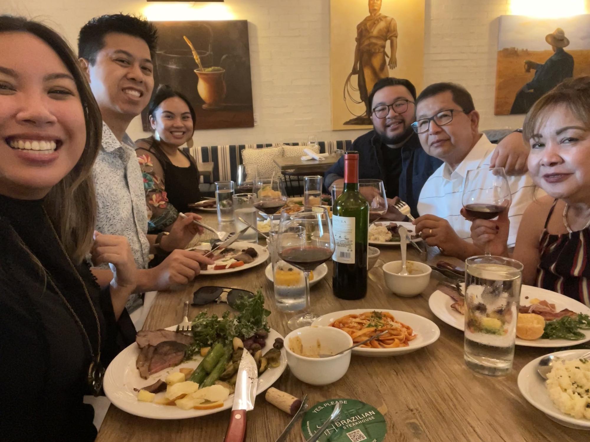 Brazilian dinner in Beverly Hills, 2022