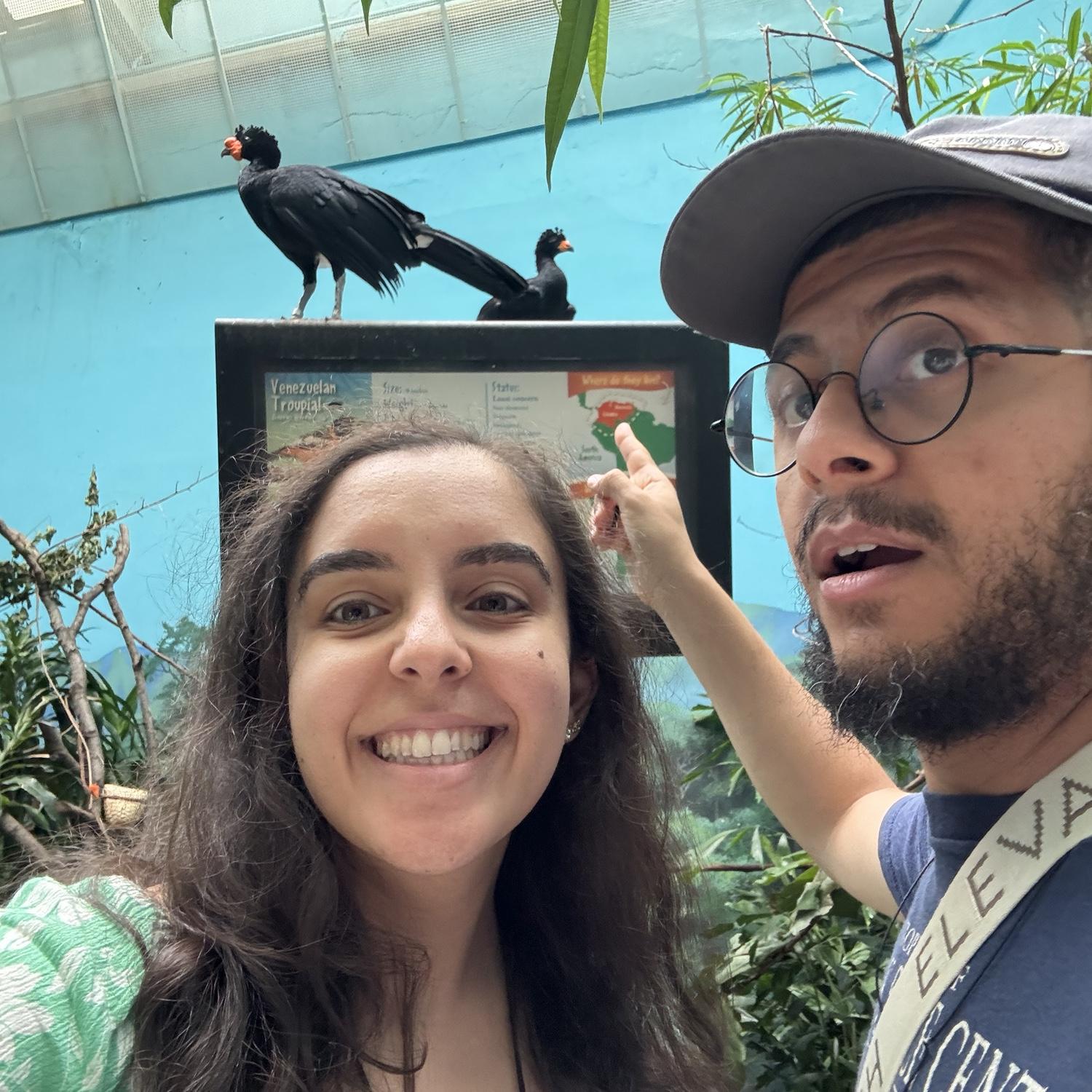 Us at the zoo