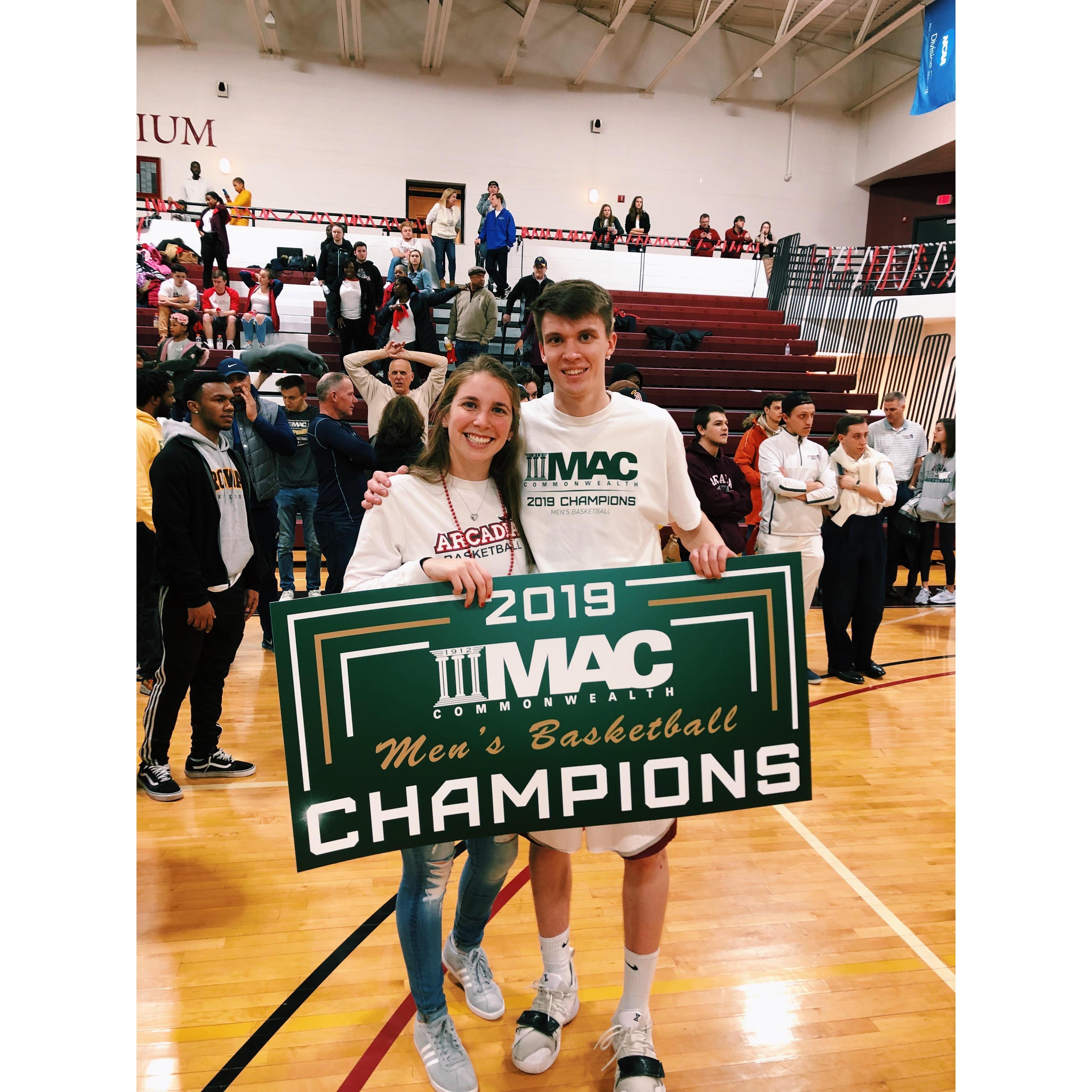 Evan's senior year - MAC Champs