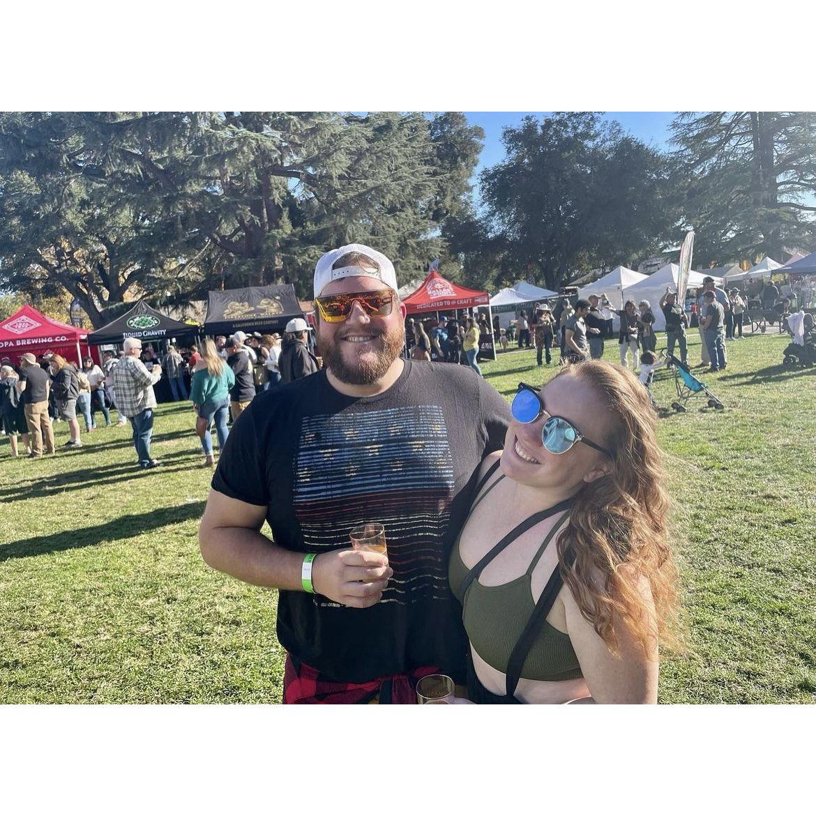 One of many beer fests we have attended over the years.