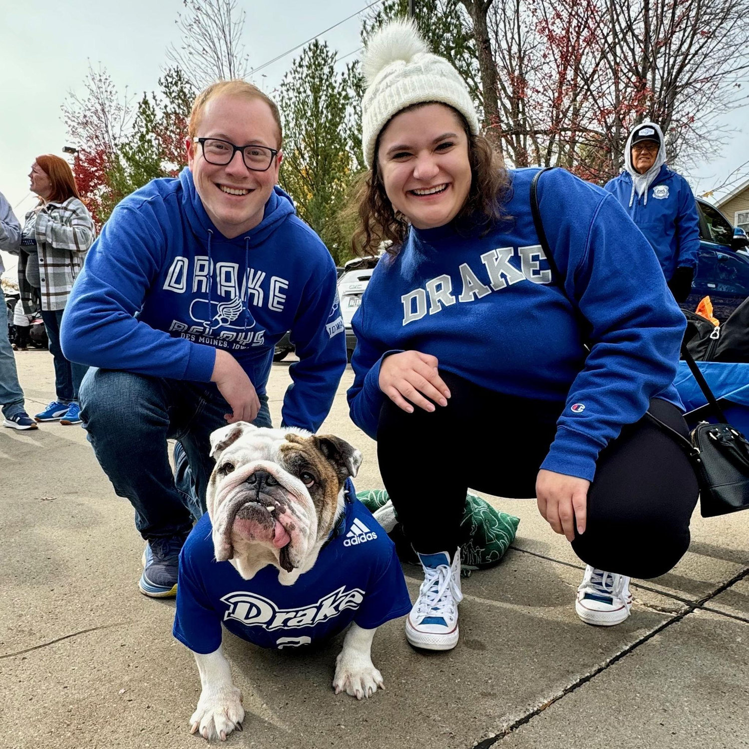 Nov 2024: Tailgating with Griff before a Drake football game!