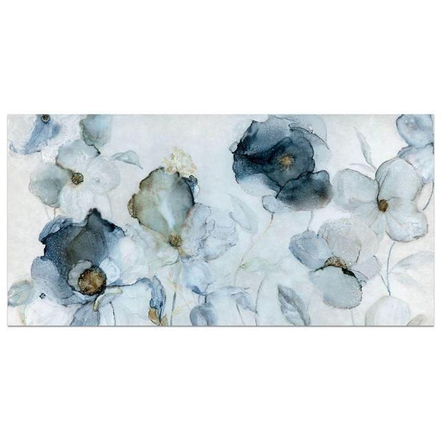 Carol Robinson Flowering Indigo 48-Inch x 24-Inch Canvas Wall Art