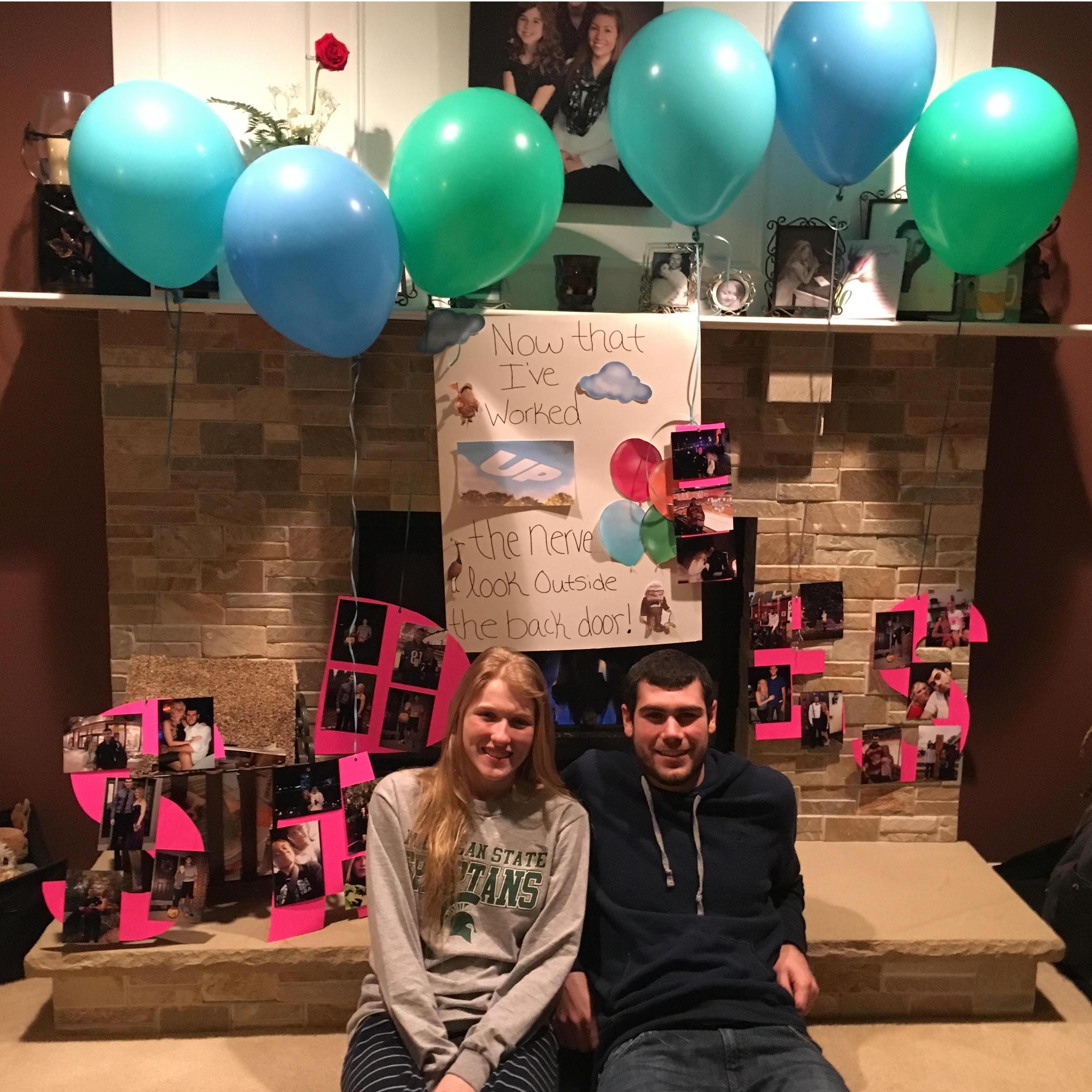 When I asked Kyle to Sadie's my Senior year of High School