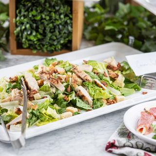 Ridge Rectangular Large Melamine Platter