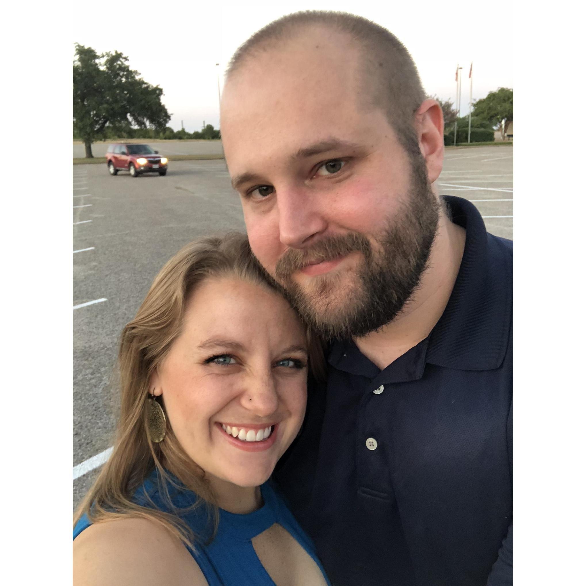 Our first concert together. We went and saw Bob Schneider at the CAC in Temple.
