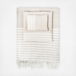 Linen Honeycomb Peshtemal Towel