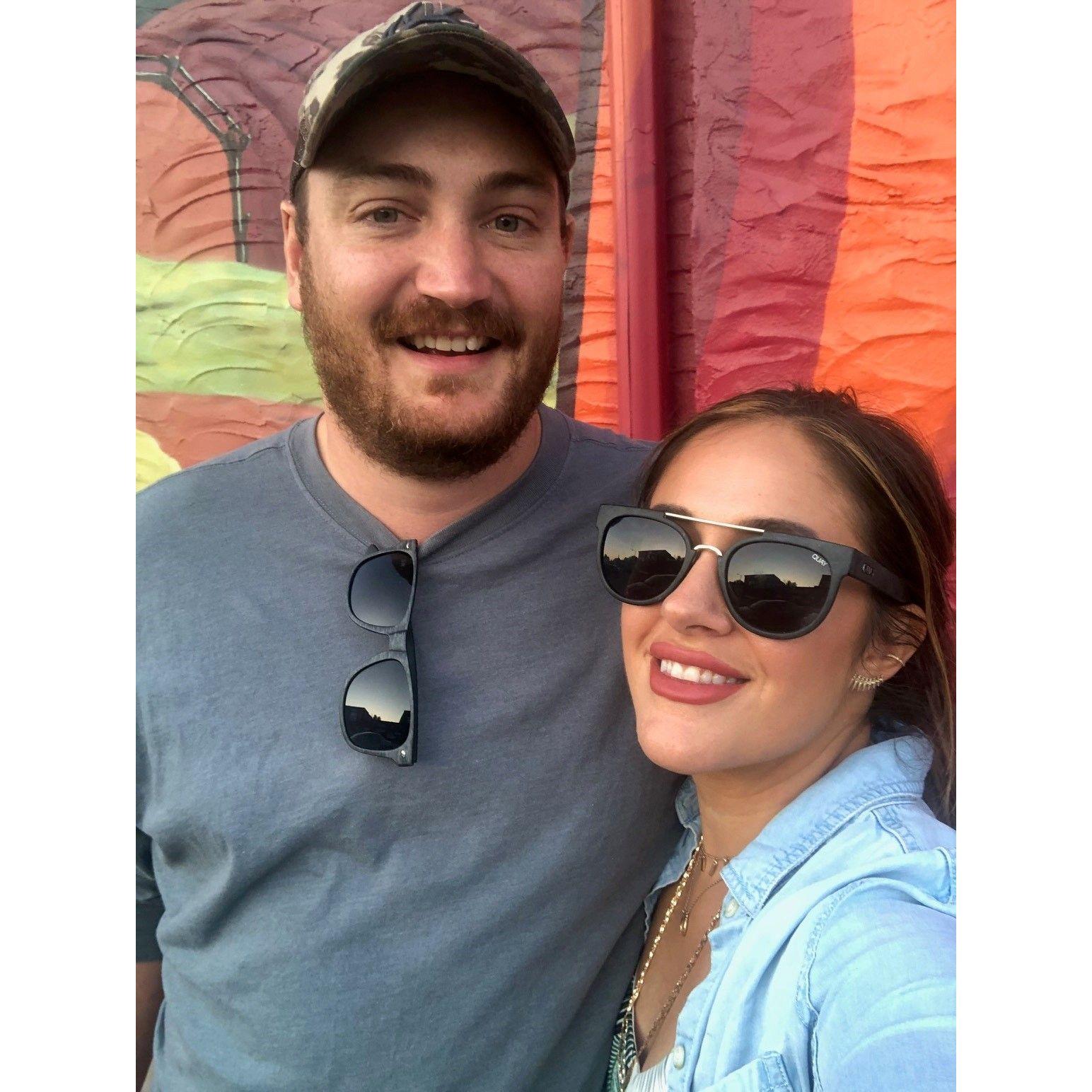 Our first 'local night' at the old Shed in Spring Green