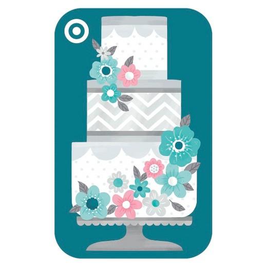Target: Flower Wedding Cake Gift Card - $50