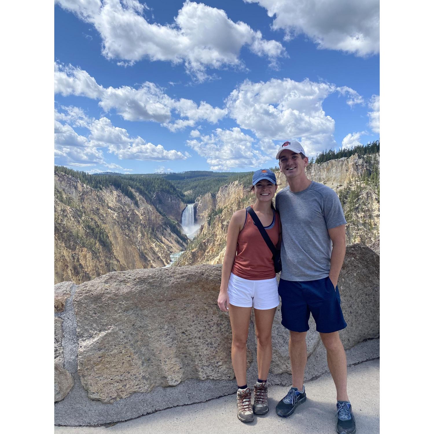 Our first trip together - Yellowstone & Grand Teton National Park