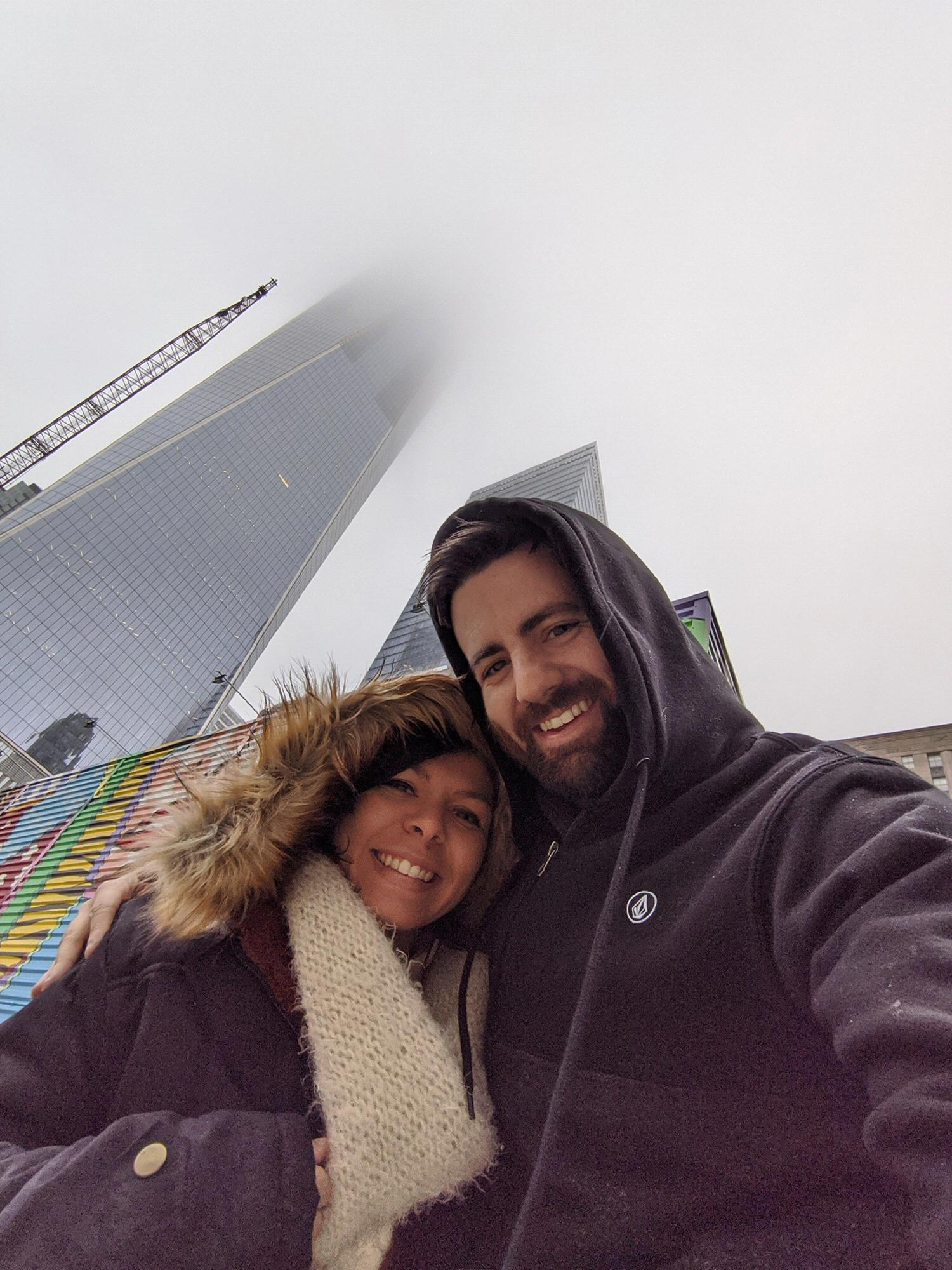 New York...it was rainy but we love this picture!