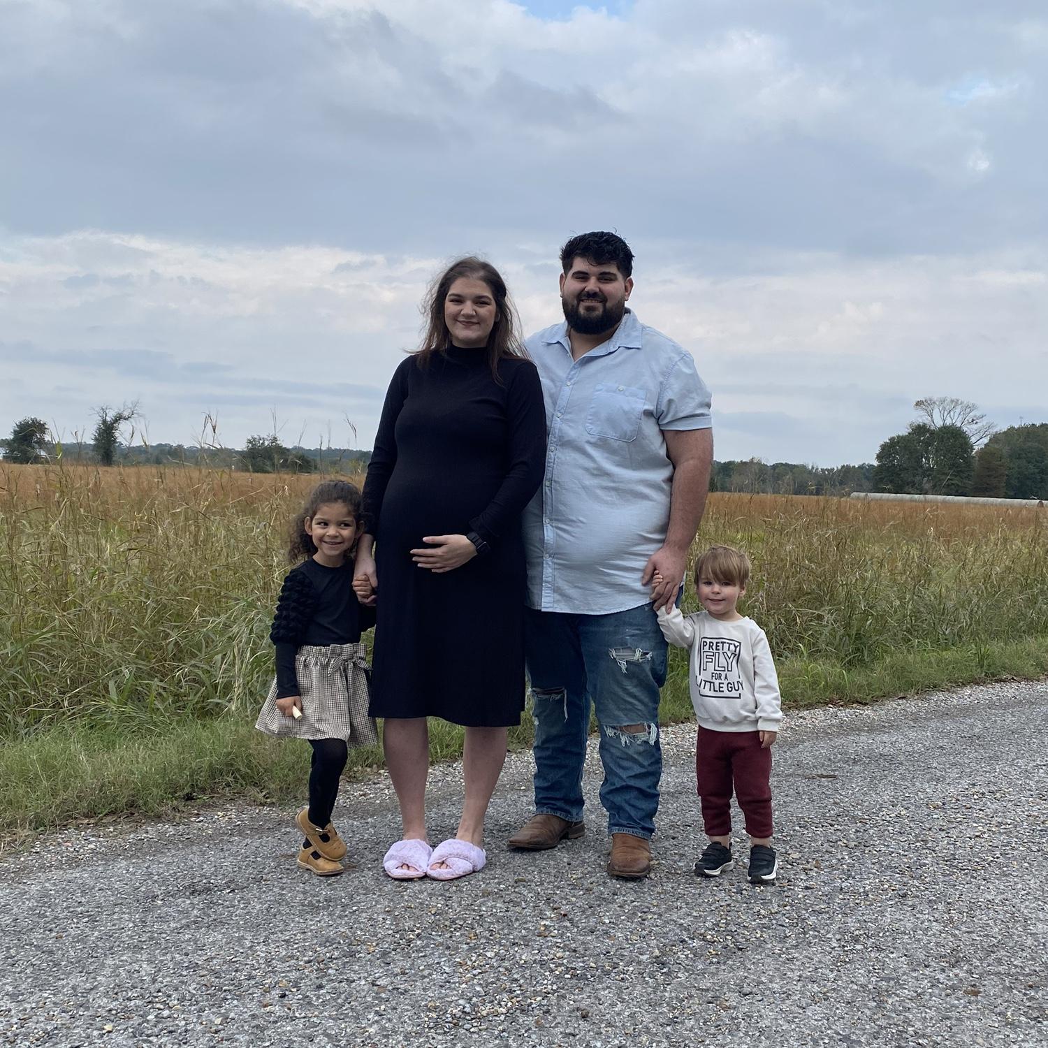 Our first little family photo.