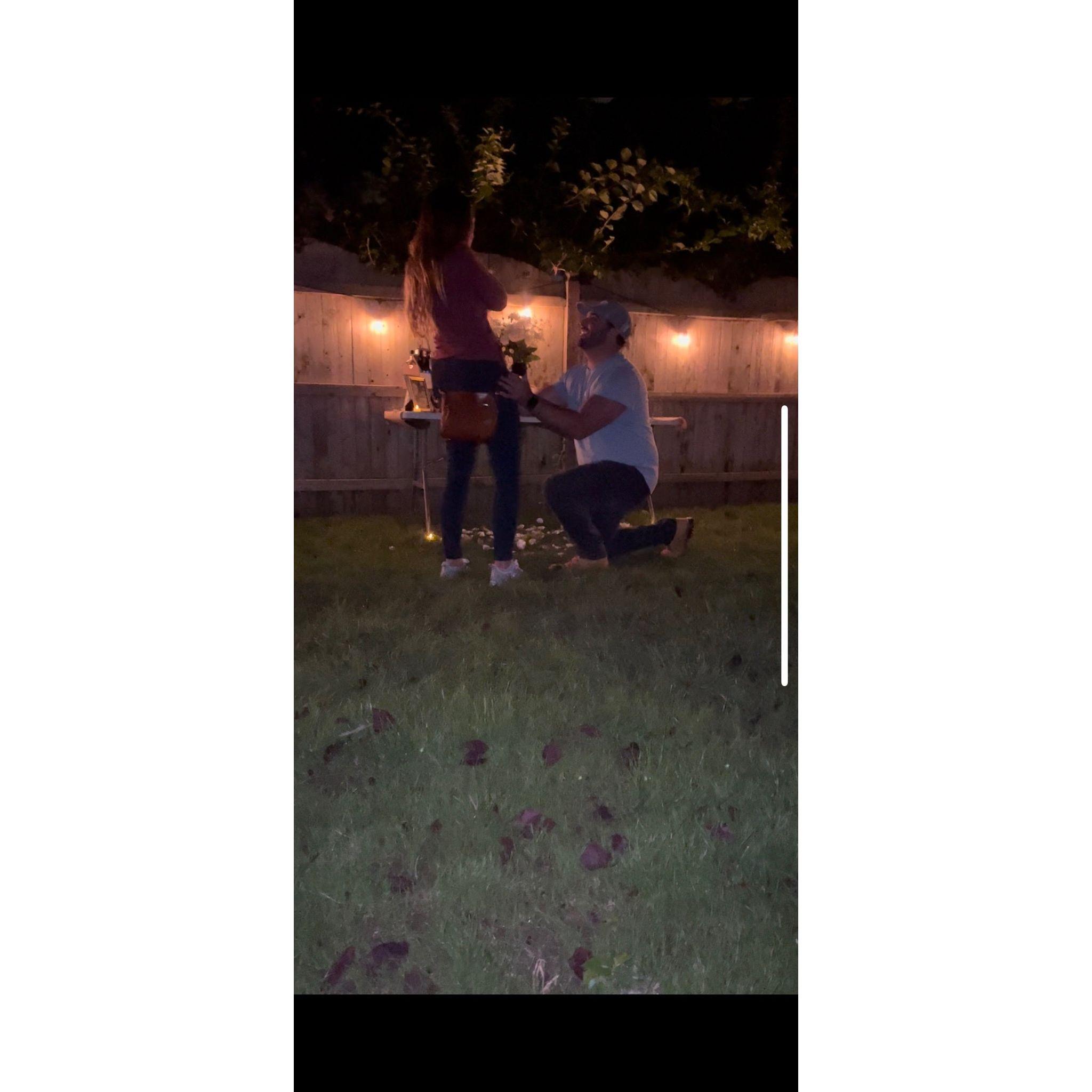 The PROPOSAL!